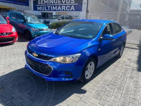 Chevrolet Cavalier LS usado (2019) color Azul financiado en mensualidades(enganche $26,000)