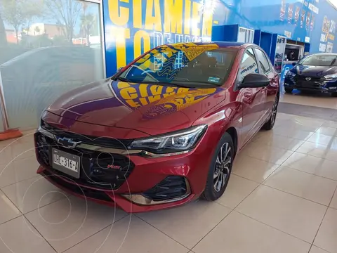 Chevrolet Cavalier RS usado (2022) color Rojo Cobrizo financiado en mensualidades(enganche $83,860 mensualidades desde $6,796)