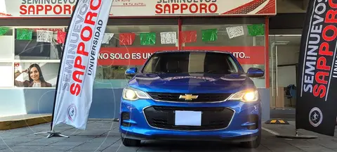 Chevrolet Cavalier Premier Aut usado (2018) color Azul financiado en mensualidades(enganche $67,500)