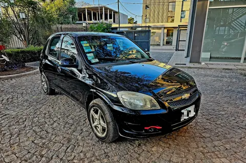 Chevrolet Celta LT 5P usado (2012) color Negro financiado en cuotas(anticipo $2.000.000 cuotas desde $80.000)