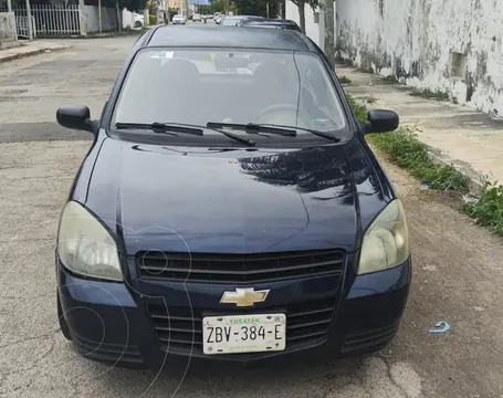 Chevrolet Chevy 3P Pop Austero usado (2011) color Azul precio $69,000