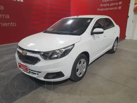 Chevrolet Cobalt 1.8L LT usado (2018) color Blanco financiado en cuotas(pie $2.250.000)