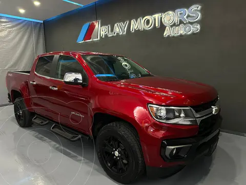 Chevrolet Colorado LT 4x4 usado (2021) color Rojo Rubi precio $579,000