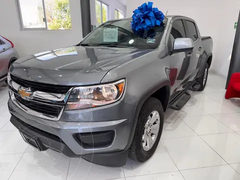 Chevrolet Colorado LT 4x2 usado (2019) color Gris Oxford financiado en mensualidades(enganche $100,440 mensualidades desde $13,572)