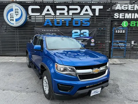 Chevrolet Colorado WT 4x2 usado (2019) color Azul financiado en mensualidades(enganche $103,180 mensualidades desde $10,753)