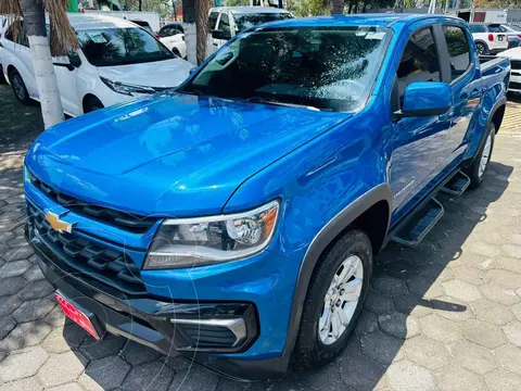 Chevrolet Colorado LT 4x4 usado (2022) color Azul financiado en mensualidades(enganche $141,631 mensualidades desde $12,580)