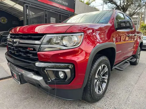 Chevrolet Colorado Z71 4x4 usado (2021) color Vino Tinto financiado en mensualidades(enganche $203,168 mensualidades desde $12,631)