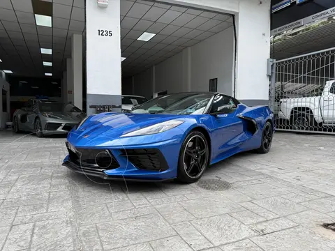 Chevrolet Corvette Stingray Stingray Z51 Convertible 70 aniversario usado (2023) color Azul financiado en mensualidades(enganche $540,000 mensualidades desde $80,329)