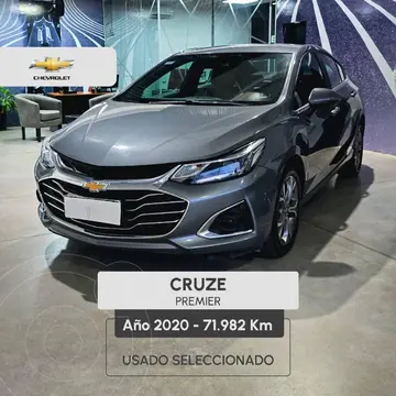Chevrolet Cruze Premier Aut usado (2020) color Gris Oscuro precio $25.500.000