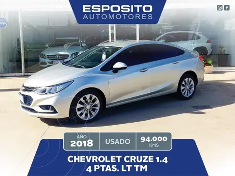 Chevrolet Cruze LT usado (2018) color Gris precio $19.600.000