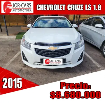 Chevrolet Cruze 1.8 LS Aut usado (2015) color Blanco precio $8.680.000