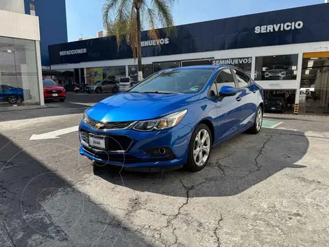 Chevrolet Cruze LT Aut usado (2017) color Azul financiado en mensualidades(enganche $55,094 mensualidades desde $5,863)