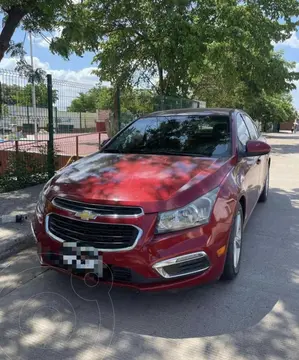 Chevrolet Cruze LT Piel Aut usado (2015) color Rojo precio $120,000