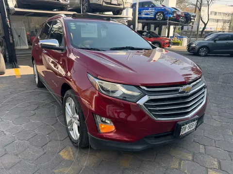 Chevrolet Equinox Premier usado (2018) color Rojo financiado en mensualidades(enganche $123,565 mensualidades desde $6,918)