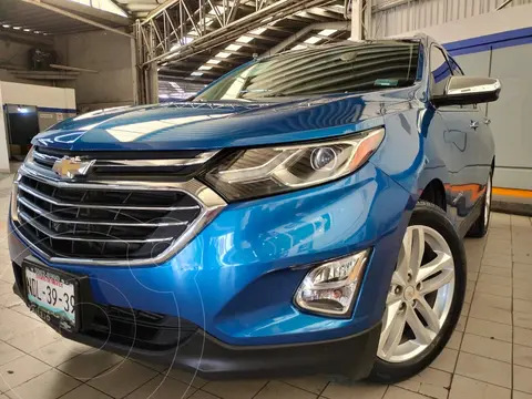 Chevrolet Equinox Premier usado (2019) color Azul Acero financiado en mensualidades(enganche $111,250 mensualidades desde $8,135)