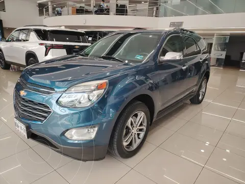 Chevrolet Equinox LTZ usado (2017) color Azul financiado en mensualidades(enganche $54,839 mensualidades desde $5,530)