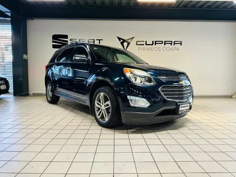 Chevrolet Equinox LTZ usado (2016) color Azul Atlanta financiado en mensualidades(enganche $58,000 mensualidades desde $12,005)