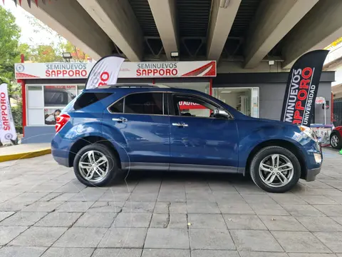 Chevrolet Equinox LTZ usado (2017) color Azul financiado en mensualidades(enganche $87,000)