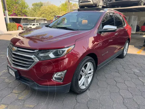 Chevrolet Equinox Premier usado (2018) color Rojo financiado en mensualidades(enganche $123,565 mensualidades desde $6,918)