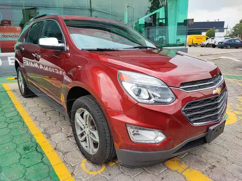Chevrolet Equinox Premier usado (2017) color Rojo financiado en mensualidades(enganche $76,250 mensualidades desde $5,623)