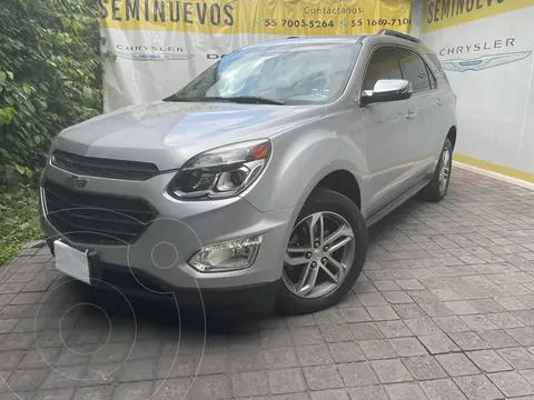 Chevrolet Equinox LTZ usado (2016) color Plata financiado en mensualidades(enganche $33,890)