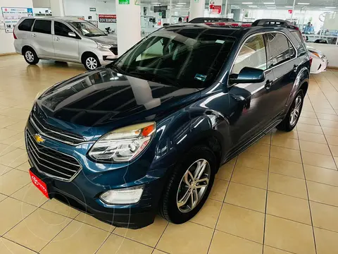 Chevrolet Equinox LT usado (2017) color Azul Atlanta financiado en mensualidades(enganche $76,750)
