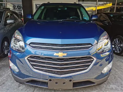 Chevrolet Equinox LT usado (2017) color Azul financiado en mensualidades(enganche $78,750 mensualidades desde $7,928)
