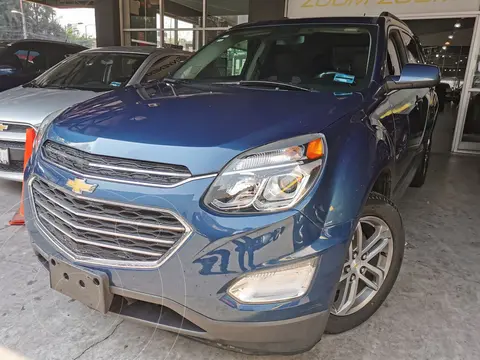 Chevrolet Equinox LT usado (2017) color Azul financiado en mensualidades(enganche $75,000 mensualidades desde $4,350)
