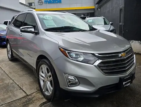Chevrolet Equinox Premier Plus usado (2018) color plateado financiado en mensualidades(enganche $69,120 mensualidades desde $7,985)