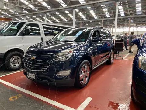 Chevrolet Equinox LT usado (2016) color Azul Atlanta financiado en mensualidades(enganche $77,000 mensualidades desde $6,600)