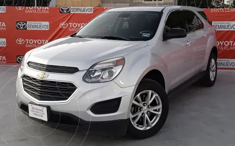 Chevrolet Equinox LS usado (2017) color Plata financiado en mensualidades(enganche $32,900)