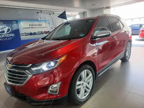 Chevrolet Equinox Premier Plus usado (2019) color Rojo financiado en mensualidades(enganche $97,500 mensualidades desde $7,130)