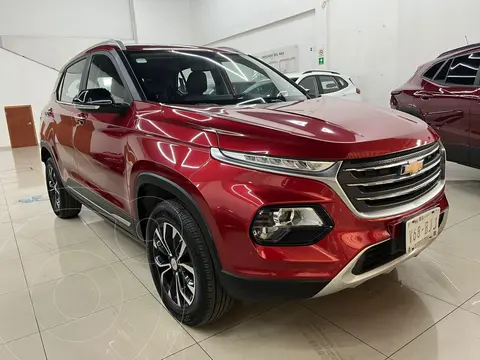 Chevrolet Groove Premier usado (2022) color Rojo financiado en mensualidades(enganche $89,652 mensualidades desde $7,696)