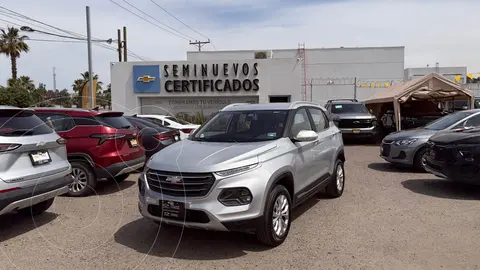 Chevrolet Groove LT Aut usado (2023) color plateado precio $266,500