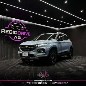 Chevrolet Groove Premier usado (2022) color Celeste precio $284,900