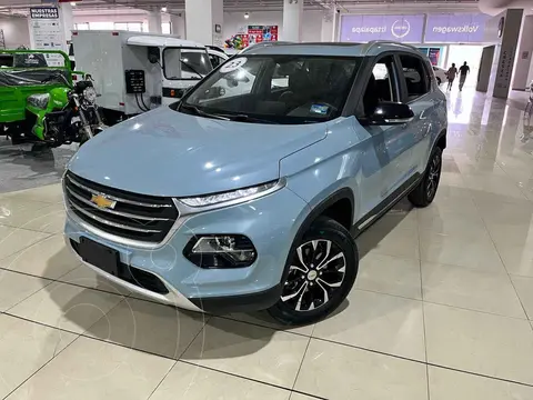 Chevrolet Groove Premier usado (2023) color Azul financiado en mensualidades(enganche $102,500 mensualidades desde $6,048)