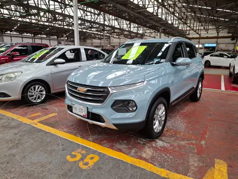Chevrolet Groove LT usado (2022) color Azul financiado en mensualidades(enganche $82,000 mensualidades desde $6,750)