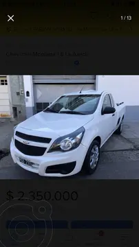 Chevrolet Montana LS Pack usado (2015) color Blanco Mahler precio $2.450.000