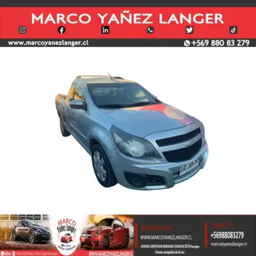 Chevrolet Montana  1.8 Sport usado (2011) color Plata precio $5.990.000