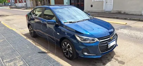Chevrolet Onix Plus 1.0T Premier Aut usado (2024) color Azul Adriatico precio u$s18.350
