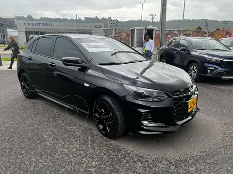 Chevrolet Onix Turbo RS 1.0L RS usado (2023) color Negro precio $65.000.000