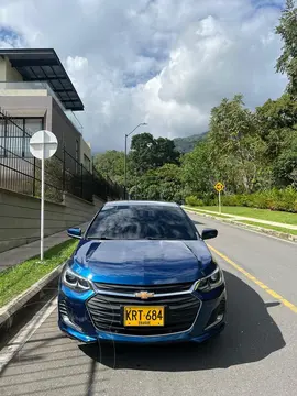 Chevrolet Onix Turbo Sedan 1.0L Premier Aut usado (2015) color Azul precio $70.000.000