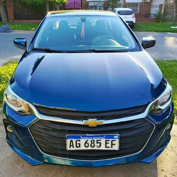 Chevrolet Onix 1.0 LTZ usado (2024) color Azul Ambicion financiado en cuotas(anticipo $3.000.000)
