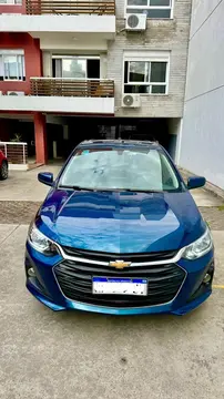 Chevrolet Onix 1.0 LTZ usado (2023) color Azul Ambicion financiado en cuotas(anticipo $3.000.000)