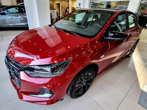 Chevrolet Onix 1.0T RS nuevo color Rojo financiado en cuotas(anticipo $200.000)