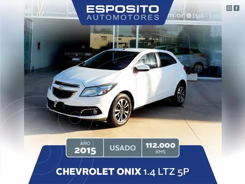 Chevrolet Onix ONIX 1.4 LTZ usado (2015) color Blanco precio $12.900.000