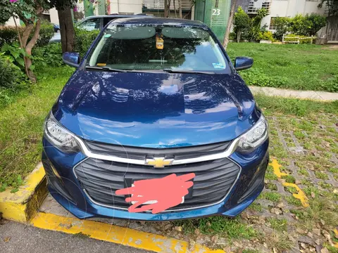 Chevrolet Onix LT usado (2021) color Azul precio $175,000