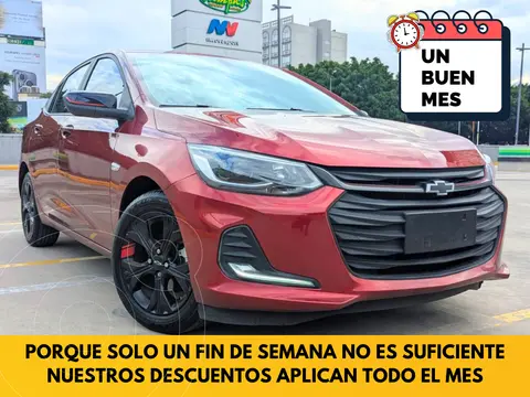 Chevrolet Onix Premier Red Line Aut usado (2024) color Rojo financiado en mensualidades(enganche $125,316 mensualidades desde $5,384)