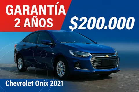 Chevrolet Onix LT usado (2021) color Azul precio $200,000