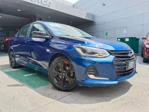 Chevrolet Onix Premier Red Line Aut usado (2023) color Azul financiado en mensualidades(enganche $67,716 mensualidades desde $7,792)